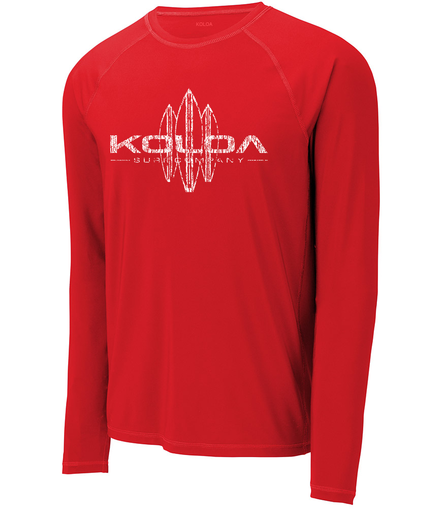 Koloa Vintage Surfboards Long Sleeve Rash Guard