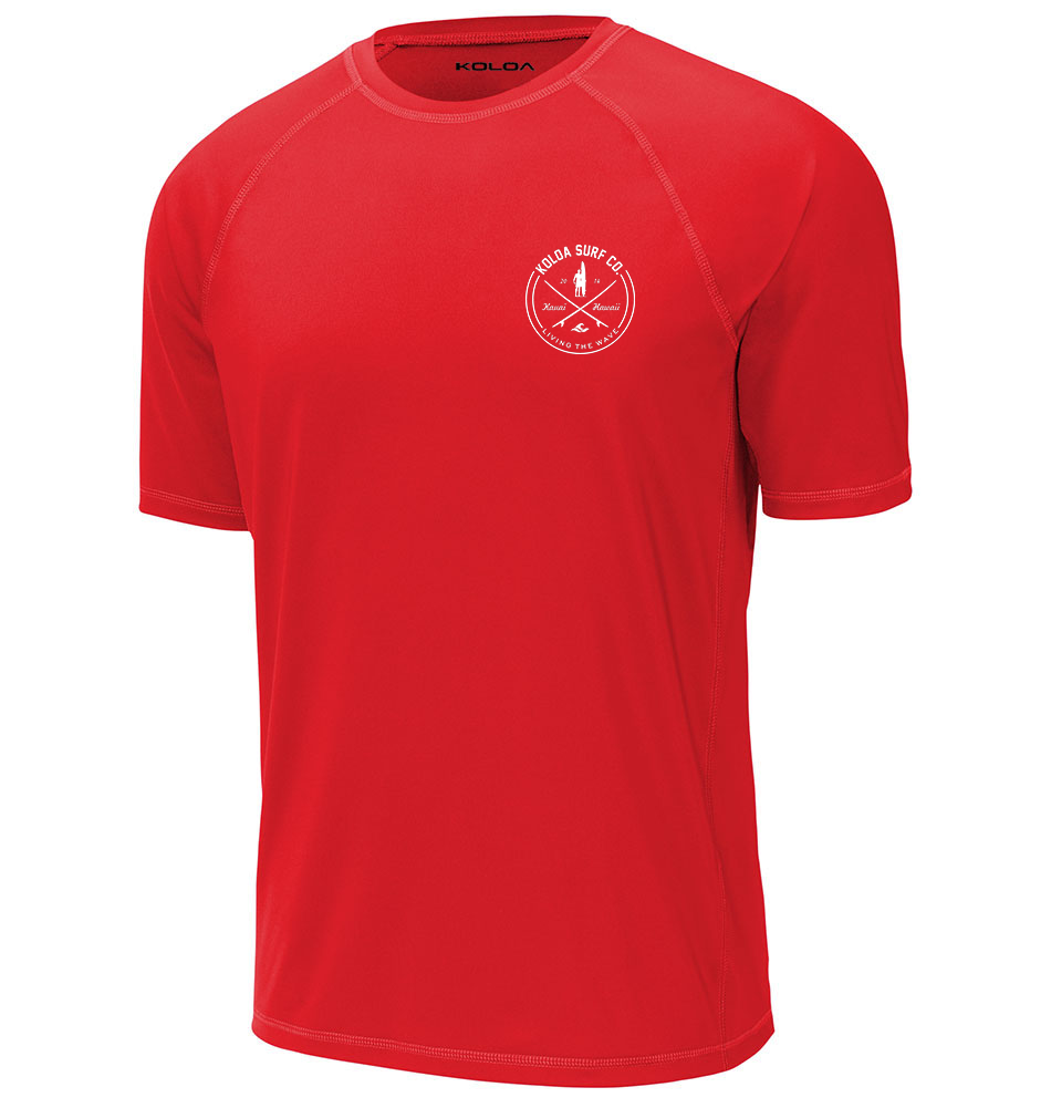 Koloa Looking For Waves Men's Short Sleeve Rash Guard