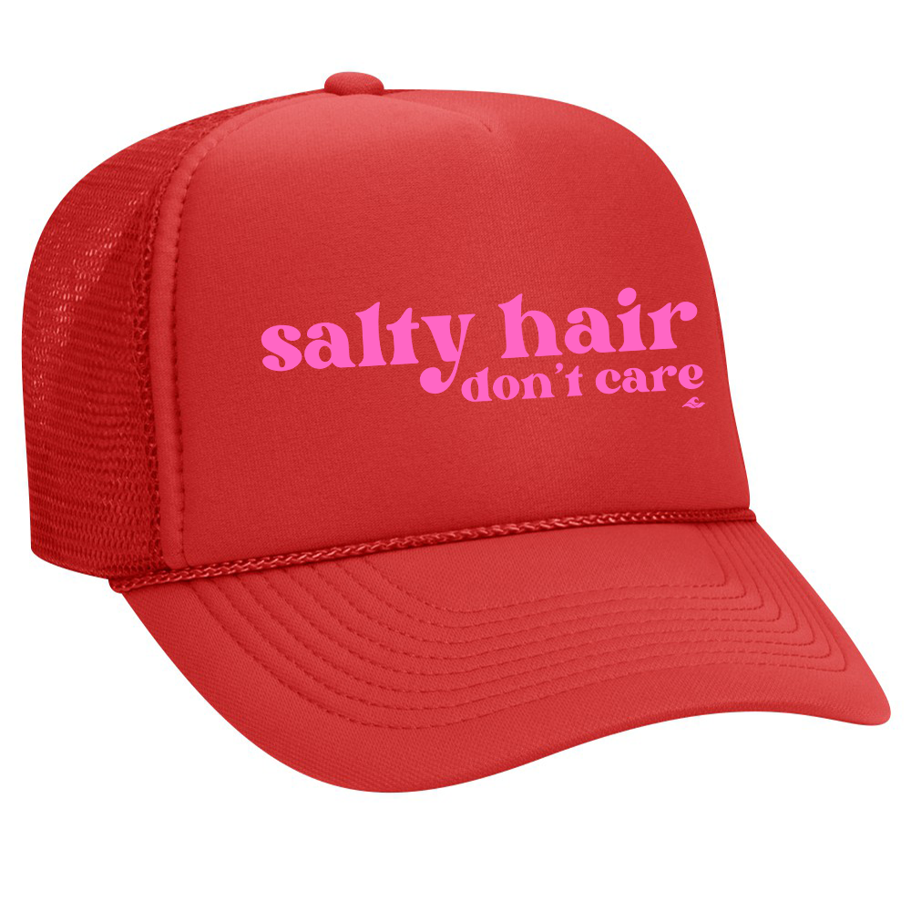 Koloa Salty Hair, Don't Care Foam Trucker Hat