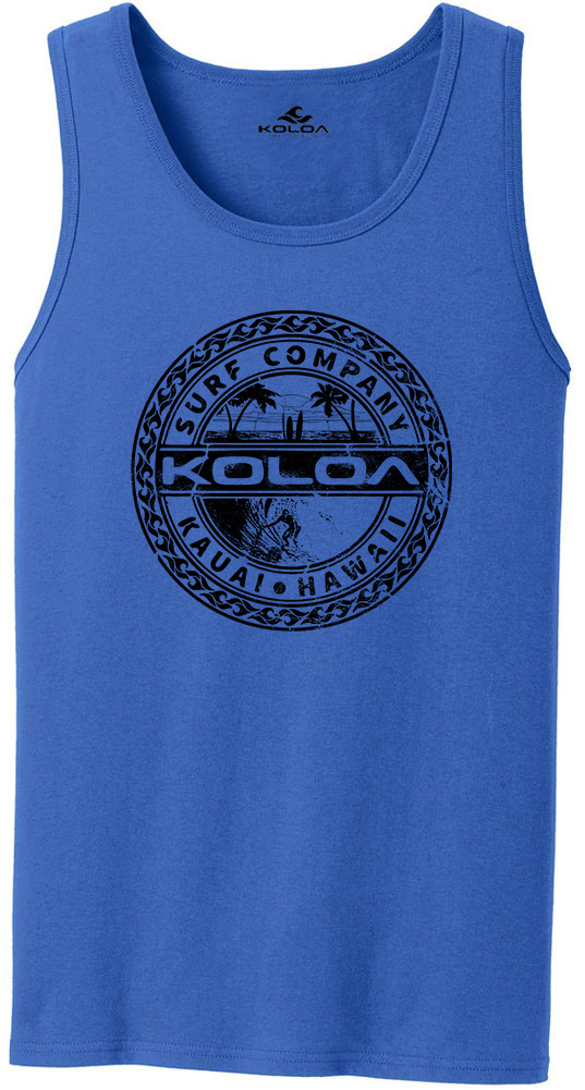 Koloa Palm & Waves Tank Top