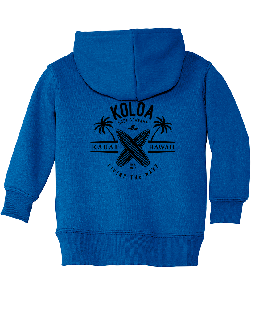 Koloa Kauai Boards Toddler Full-Zip Hoodie