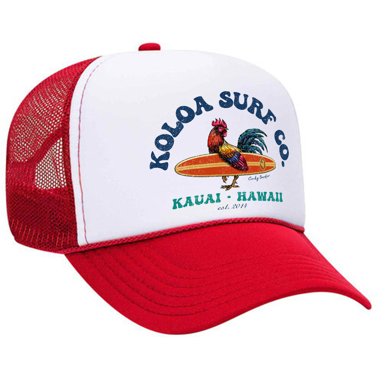 Koloa Cocky Surfer Foam Trucker Hat