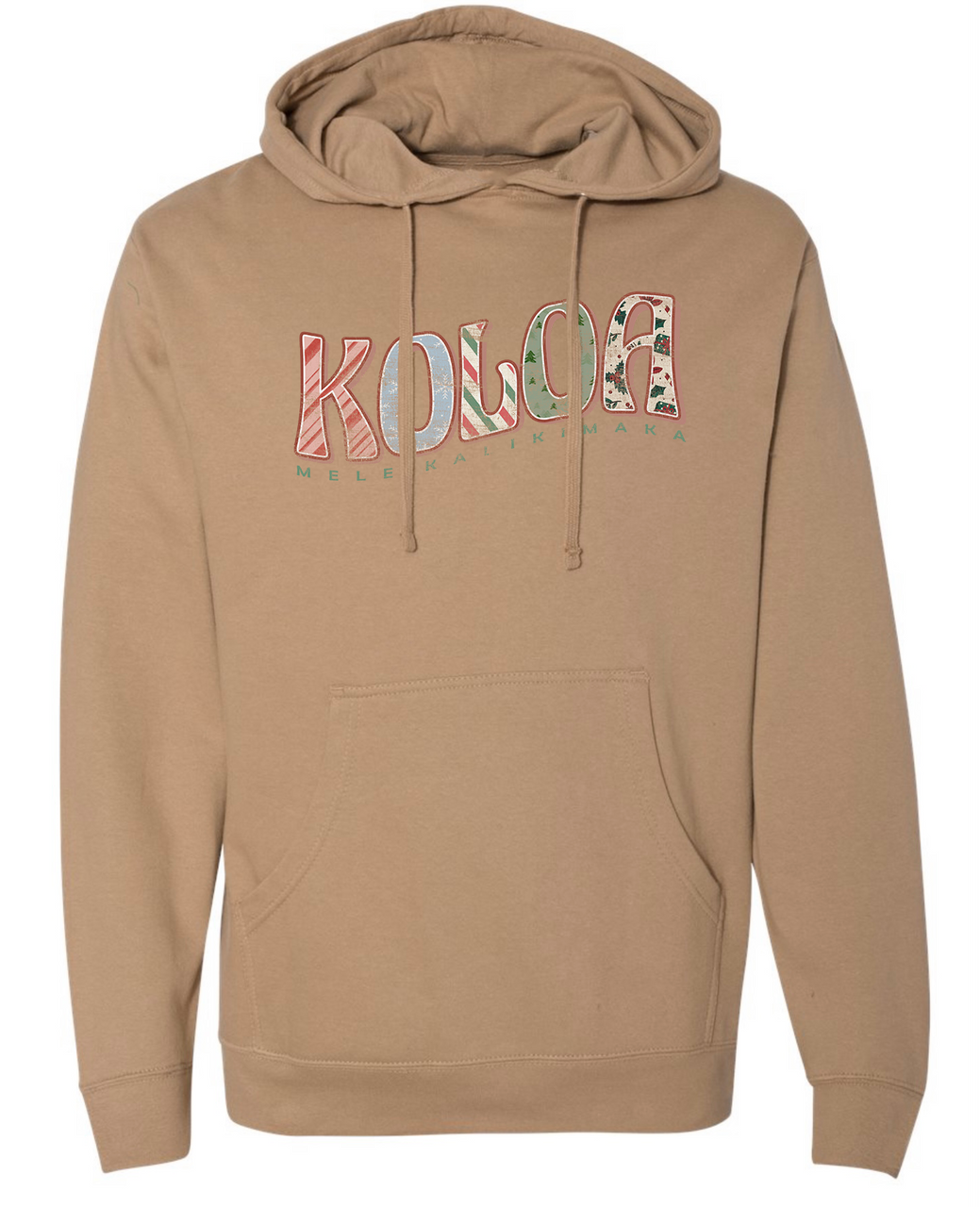 Koloa Christmas Colors Hoodie