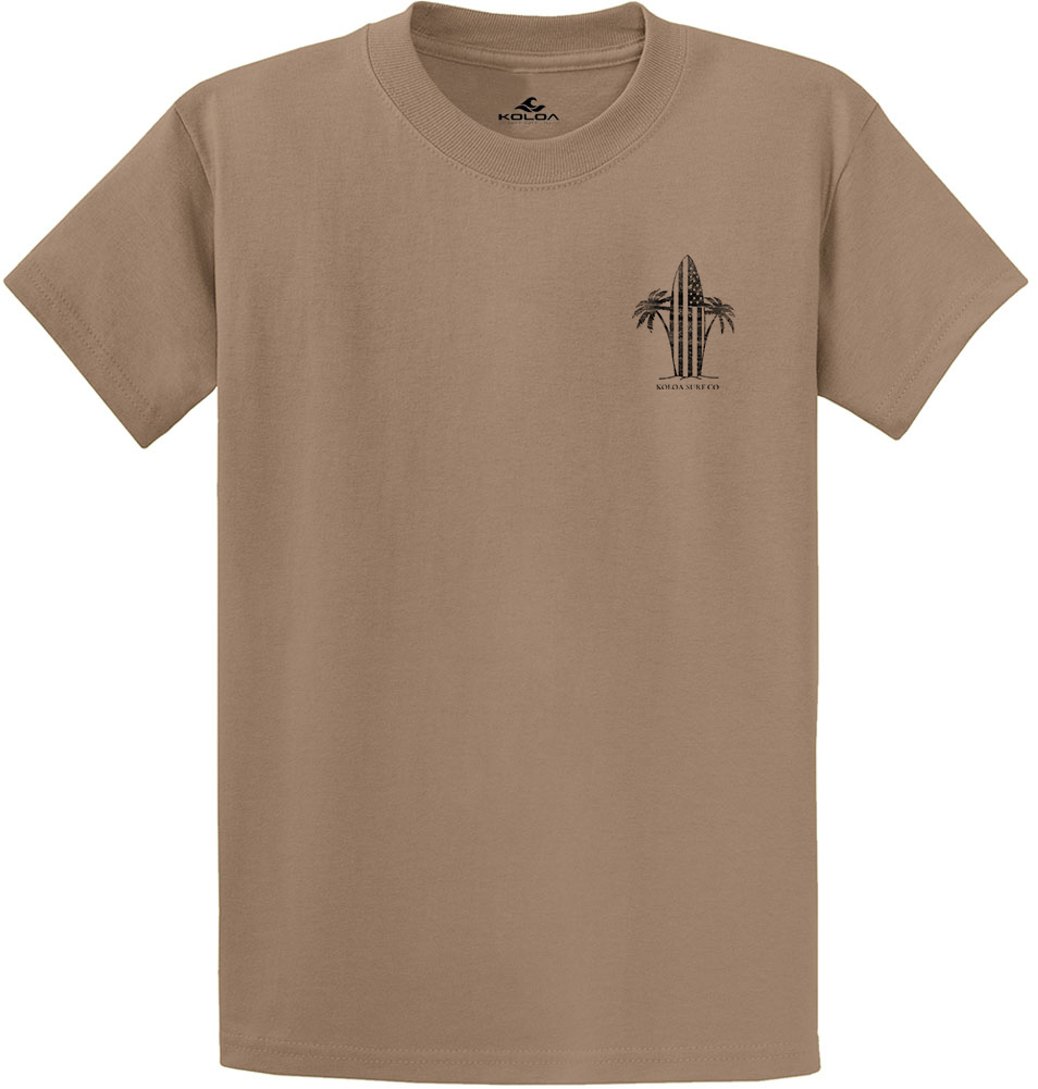 Koloa Retro USA Heavyweight T-Shirt - Sand