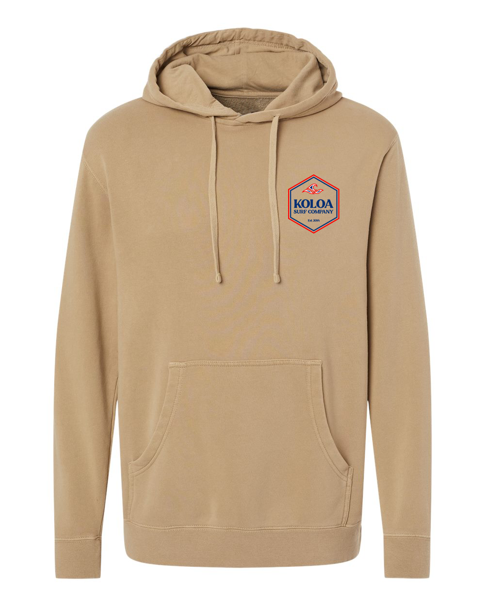 Koloa American Hexagon Pigment-Dyed Hoodie