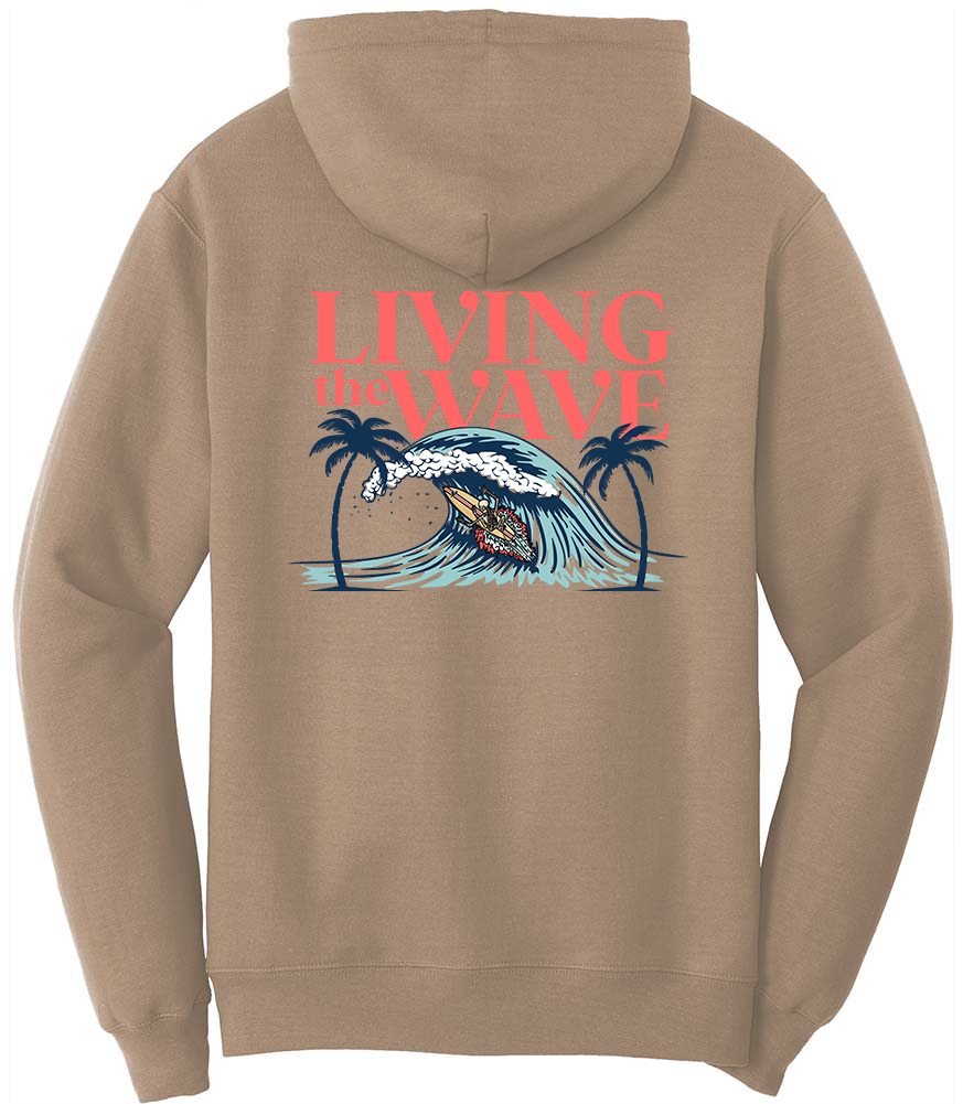 Koloa Living The Wave Skeleton Hoodie