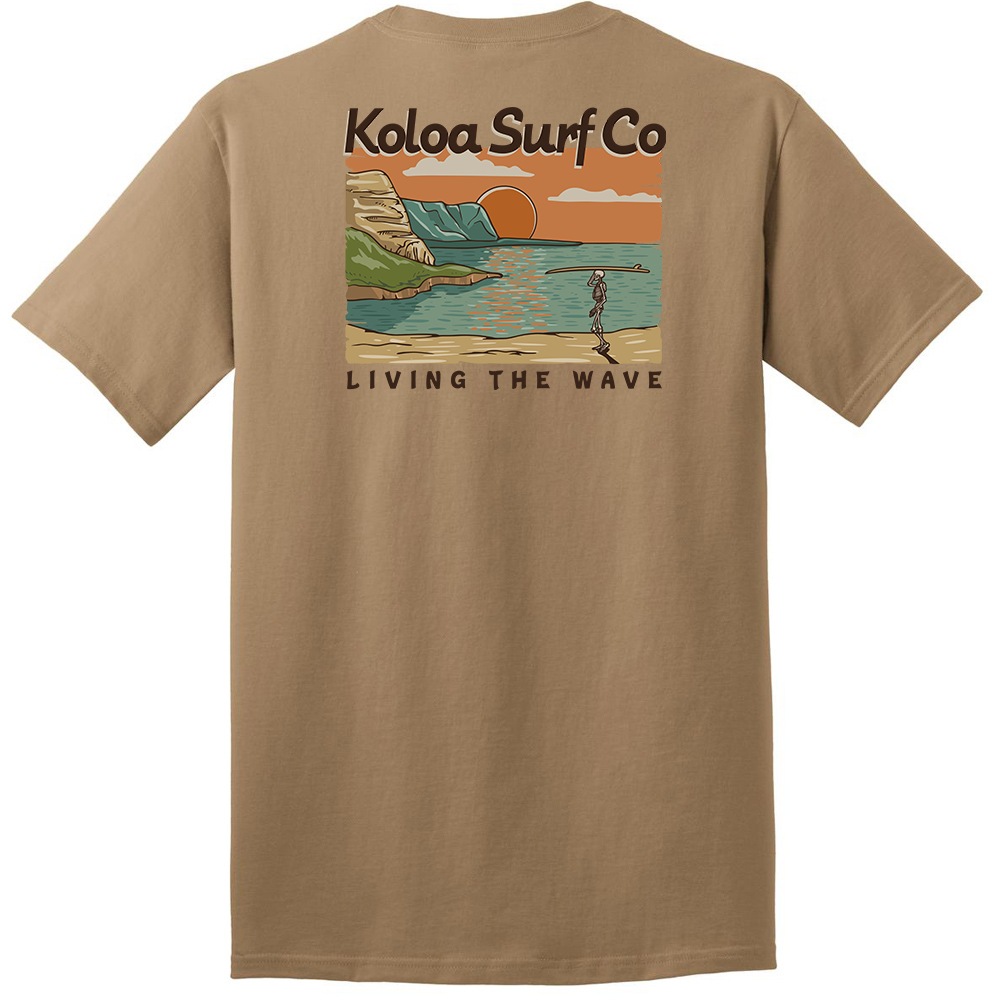 Koloa Skeleton Island Heavyweight T-Shirt