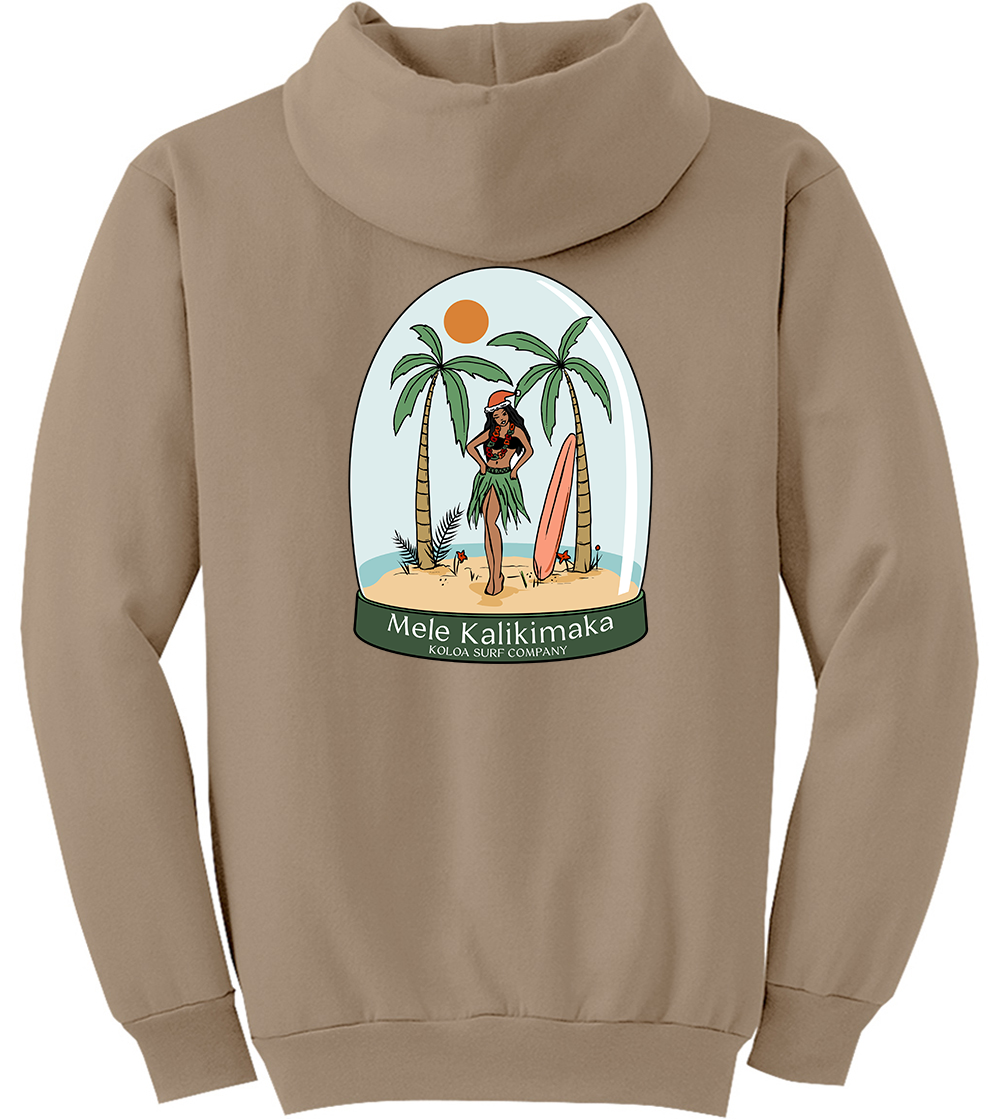 Koloa Hula Globe Hoodie