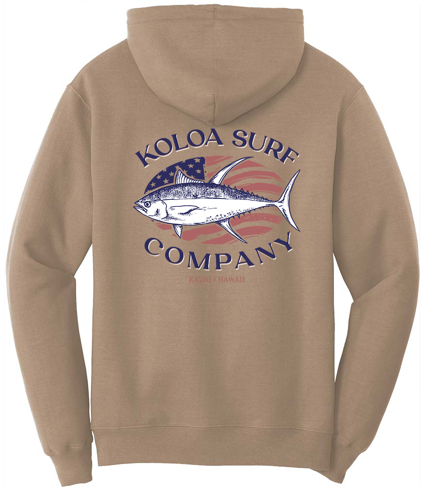 Koloa Yellowfin USA Hoodie