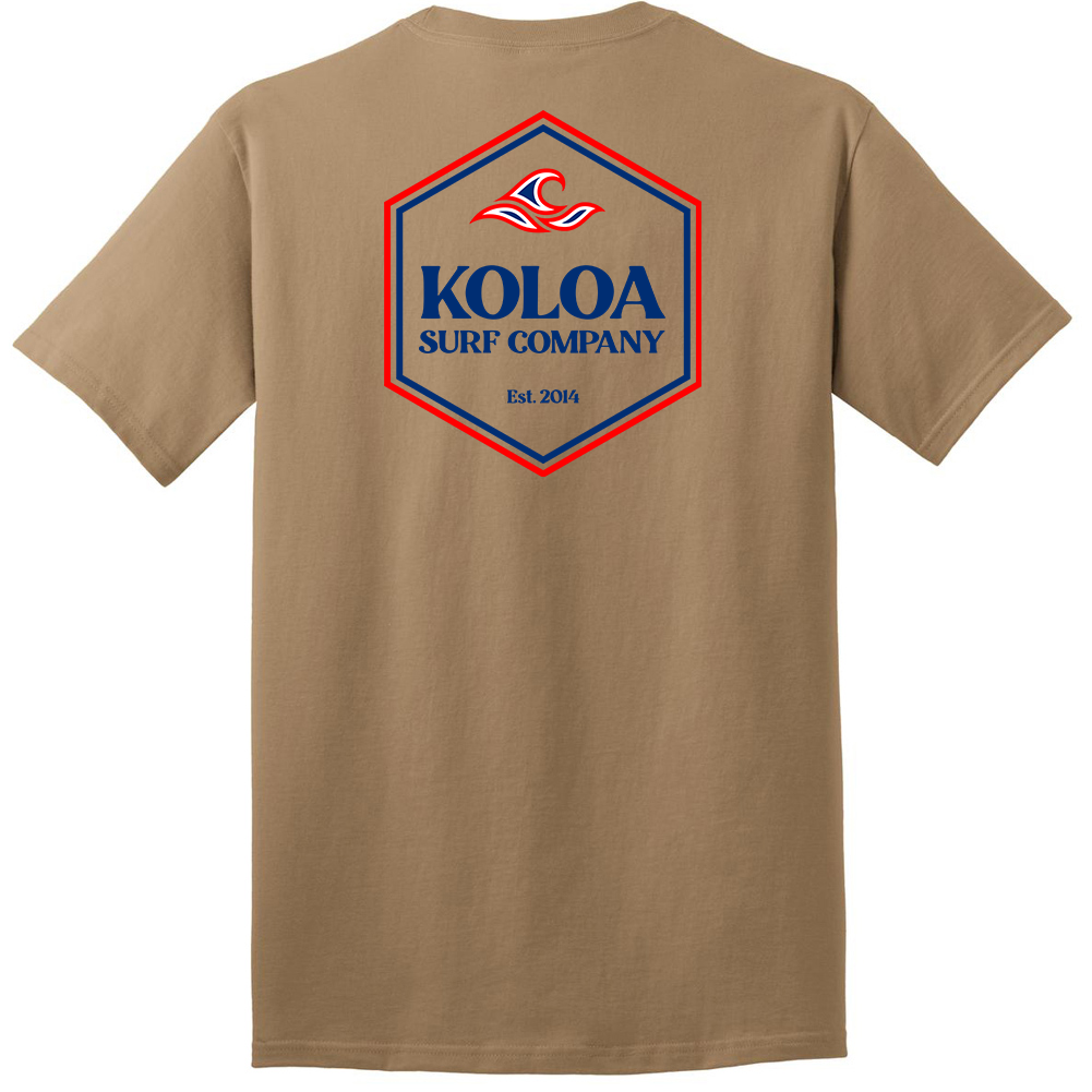 Koloa American Hexagon Heavyweight T-Shirt