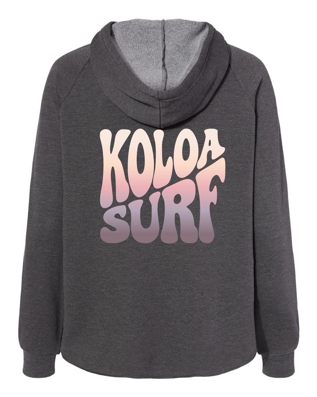 Koloa Sunset Wave Wash Zip-Up Hoodie