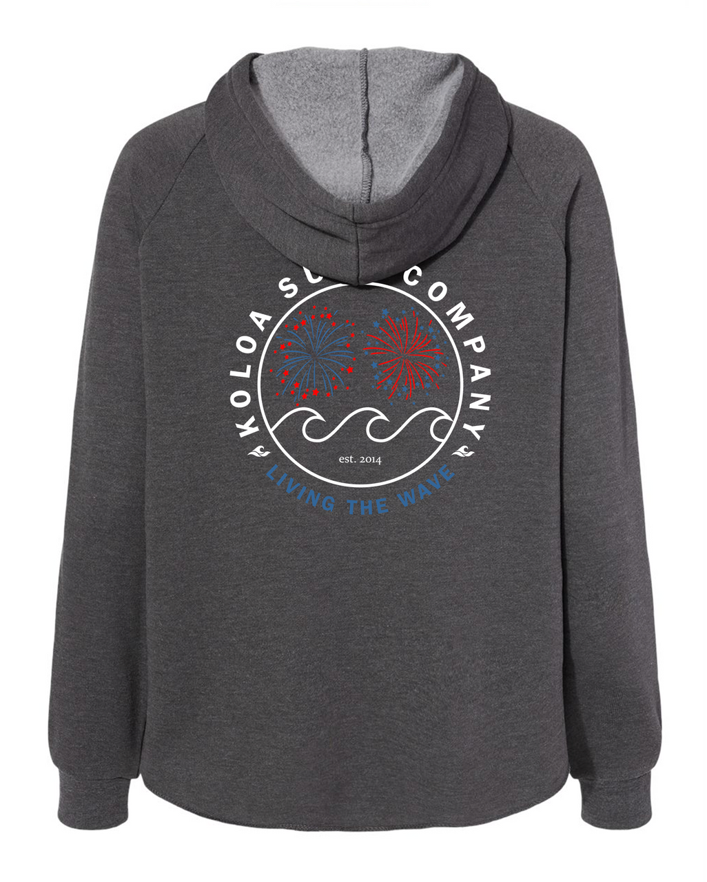 Koloa Celebration Zip-Up Hoodie - Shadow