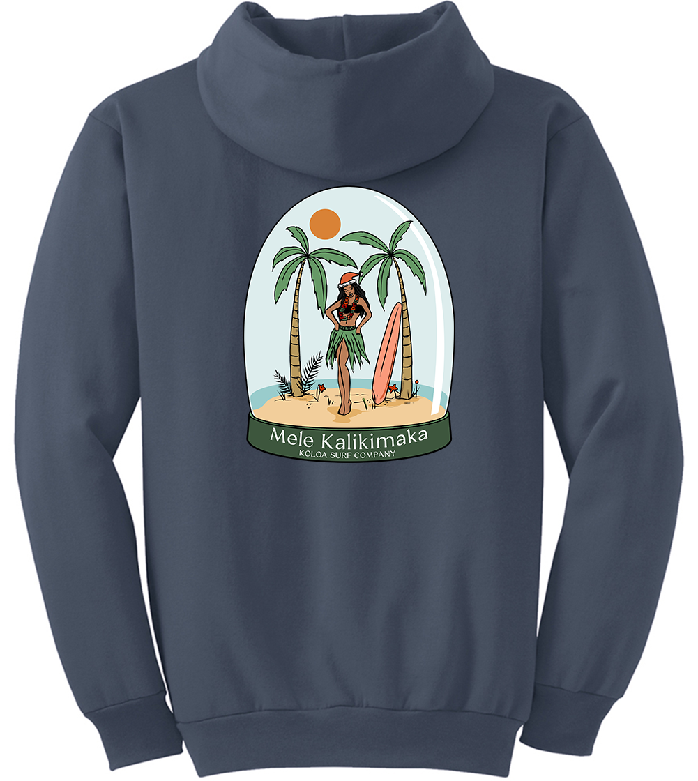 Koloa Hula Globe Hoodie