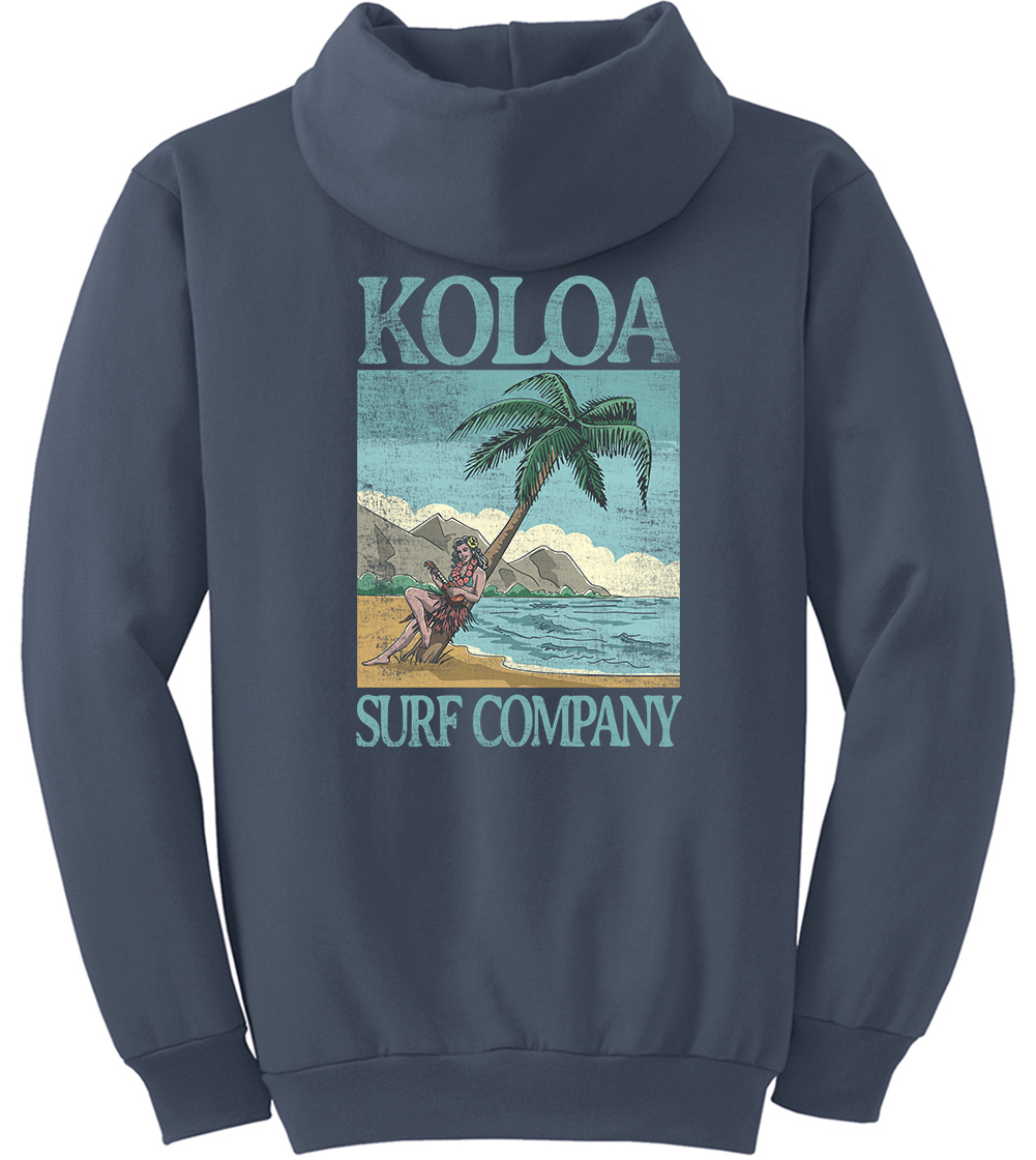 Koloa Hula Girl Hoodie