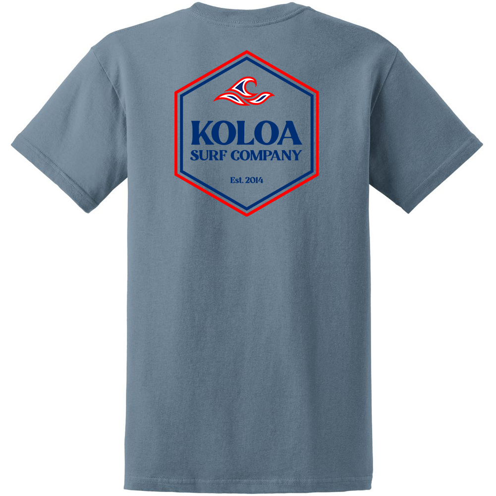 Koloa American Hexagon Heavyweight T-Shirt