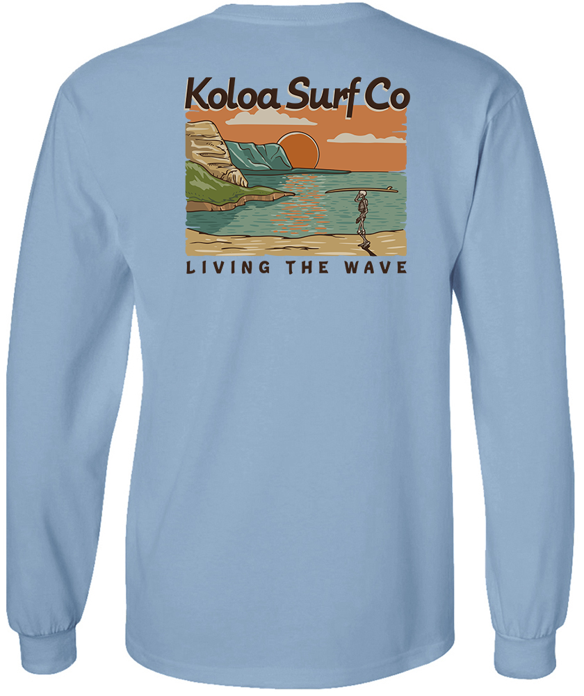 Koloa Skeleton Island Long Sleeve T-Shirt