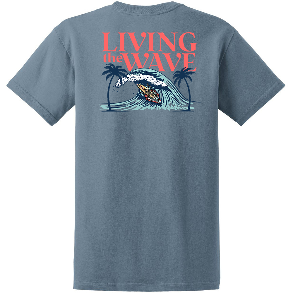 Koloa Living The Wave Skeleton Heavyweight T-Shirt