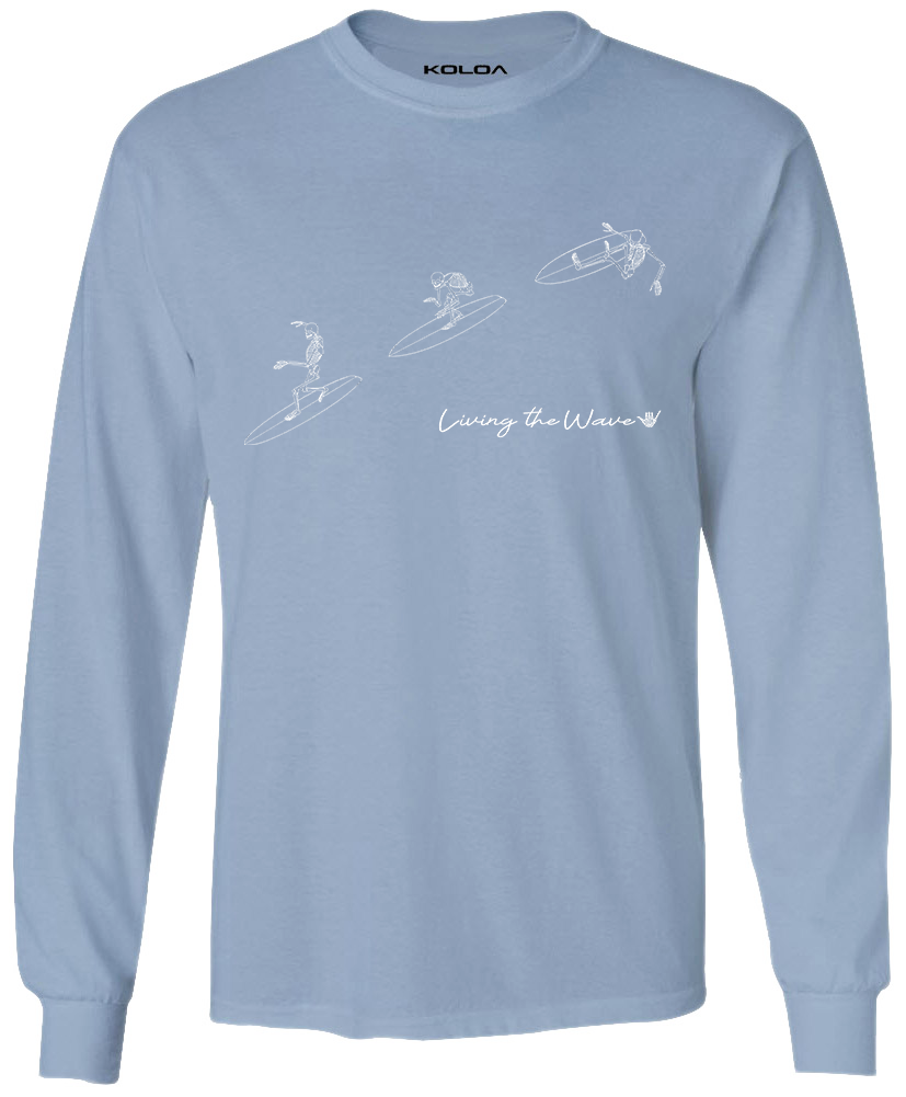 Koloa Surfing Skeletons Long Sleeve T-Shirt