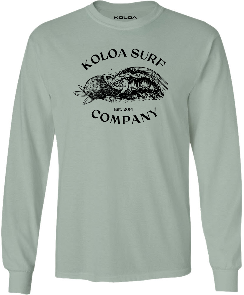 Koloa Splashing Waves Long Sleeve T-Shirt