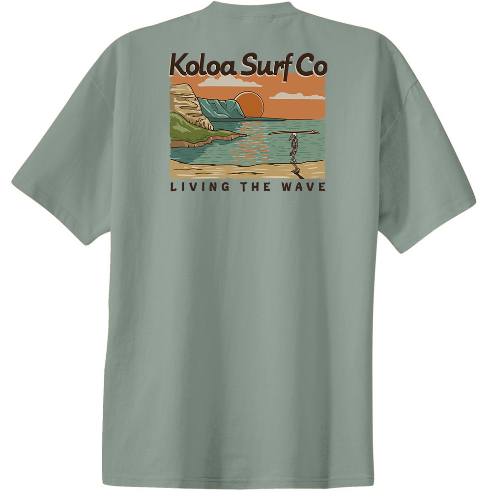 Koloa Skeleton Island Heavyweight T-Shirt