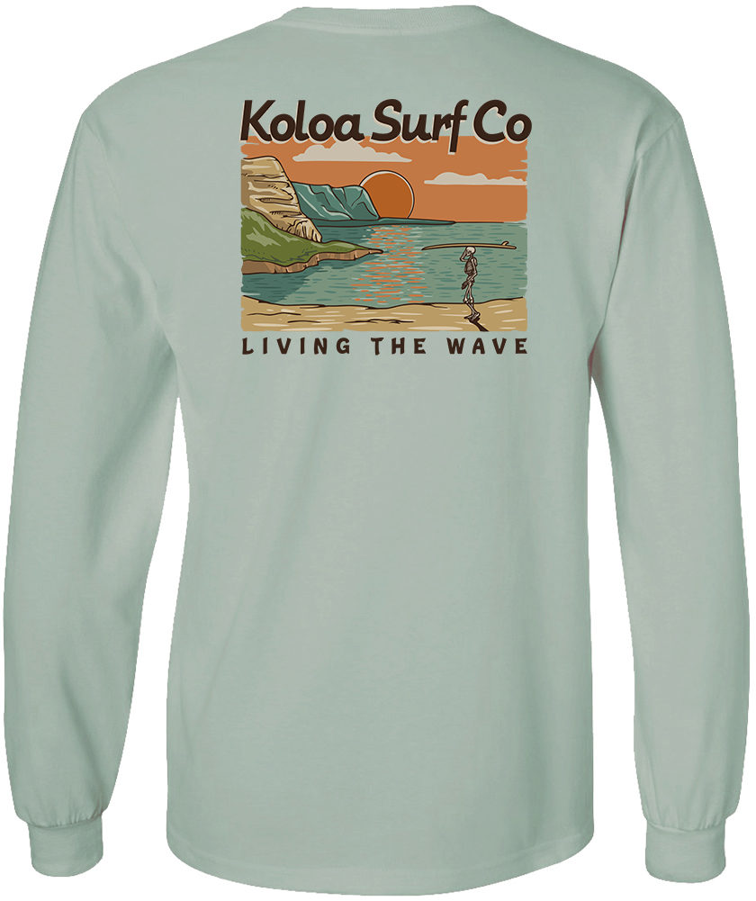 Koloa Skeleton Island Long Sleeve T-Shirt