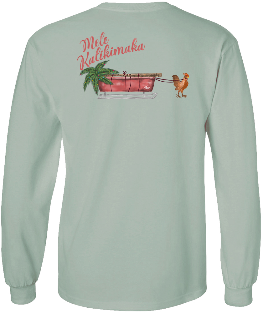 Koloa Christmas Rooster Long Sleeve T-Shirt