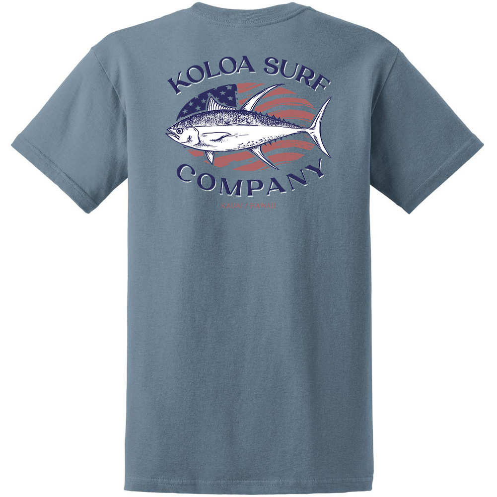 Koloa Yellowfin USA Heavyweight T-Shirt