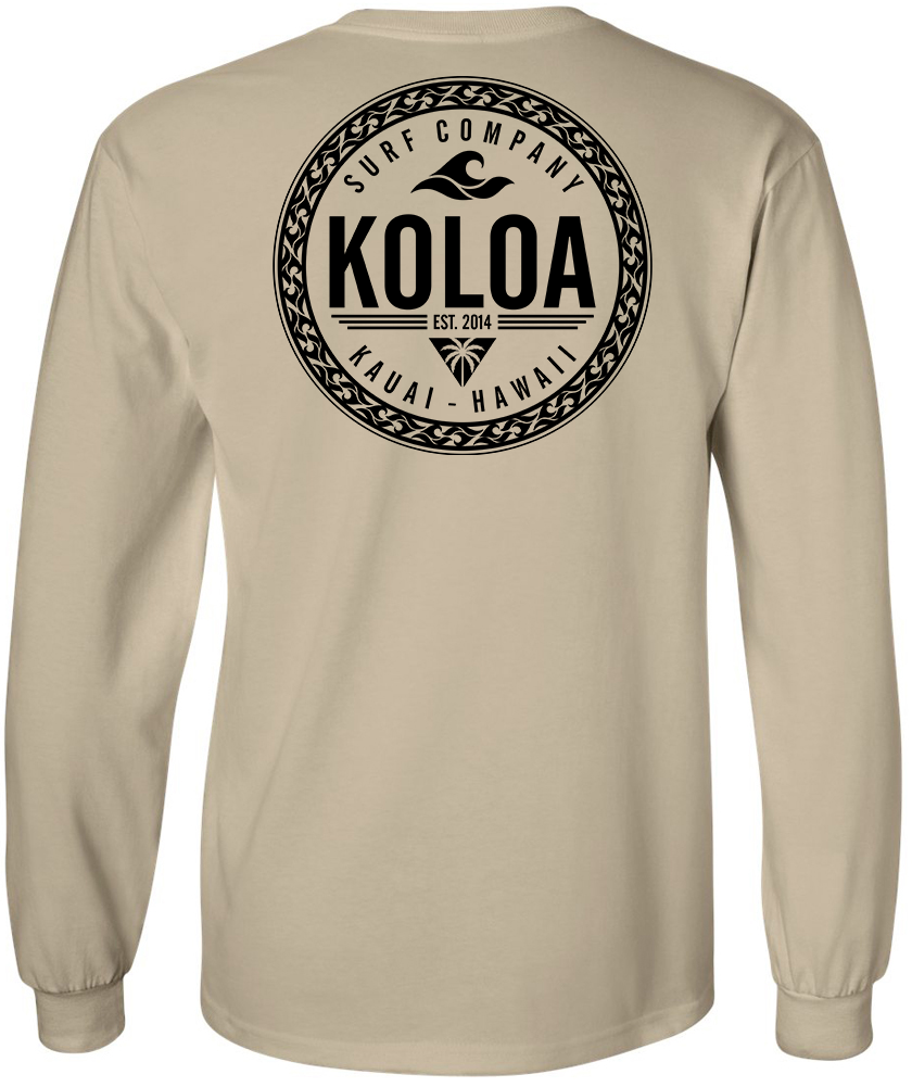 Koloa Shore Long Sleeve T-Shirt - Sand