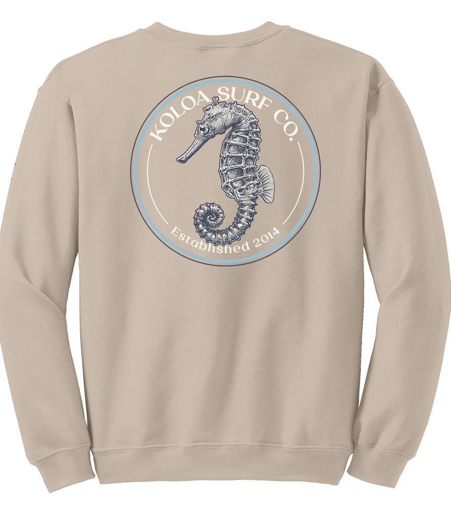 Koloa Seahorse Sweatshirt - Sand