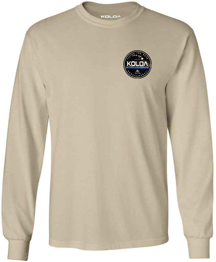 Koloa Kauai Long Sleeve T-Shirt - Sand