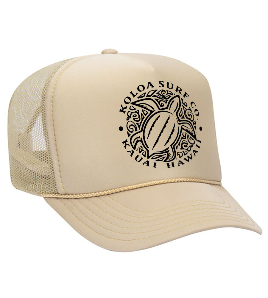 Koloa Honu Turtle Foam Trucker Hat