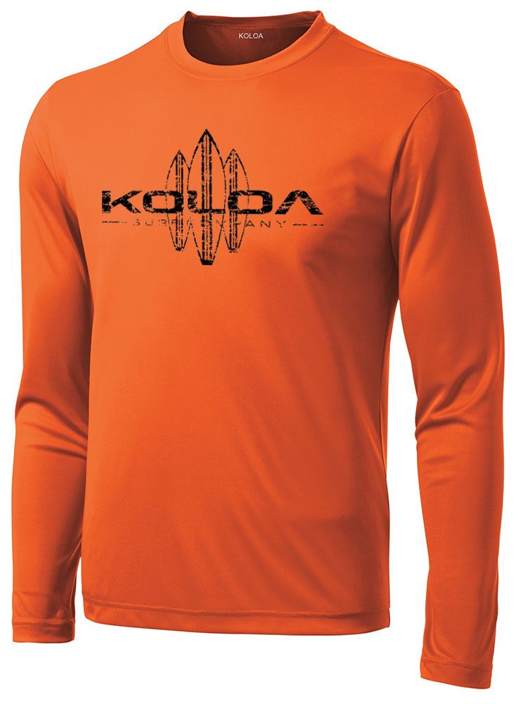 Koloa Vintage Surfboards Moisture Wicking Long Sleeve Tee