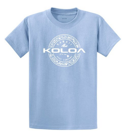 Koloa Hawaiian Tribal Heavyweight T-Shirt