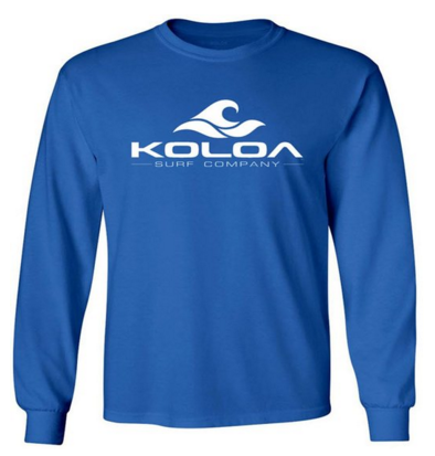 Royal Blue / White logo