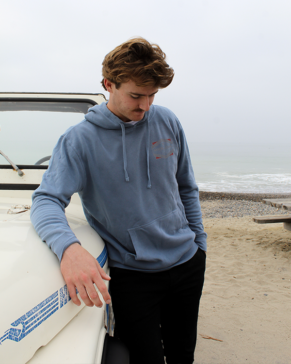 Live The Wave Pigment-Dyed Hoodie