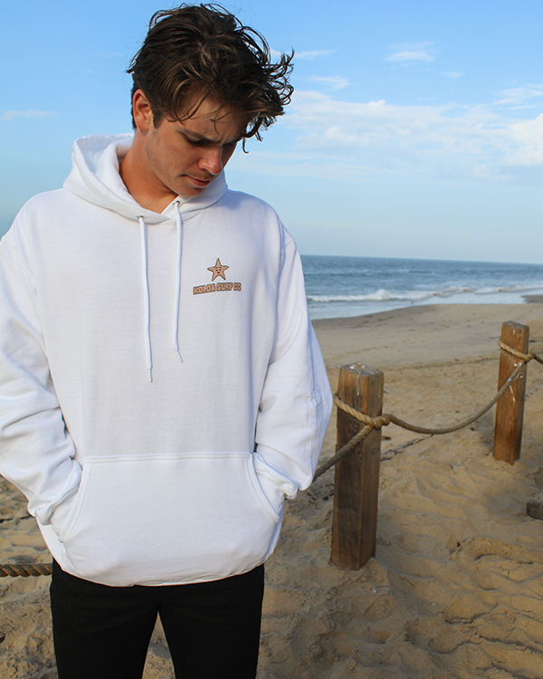 Koloa Starfish Hoodie- White