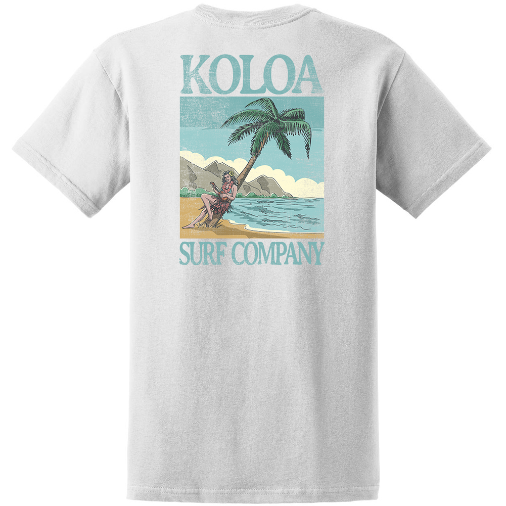 Koloa Hula Girl Heavyweight T-Shirt