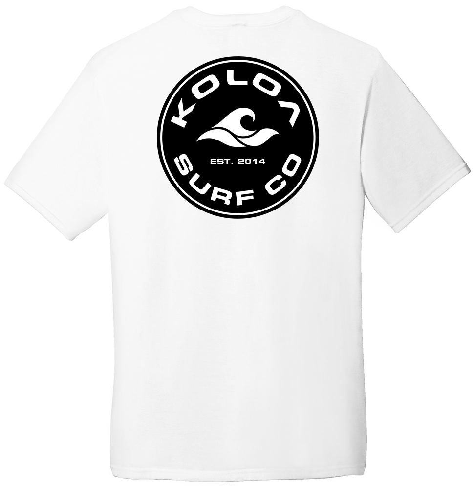 Koloa Classic Tri-Blend T-Shirt - White