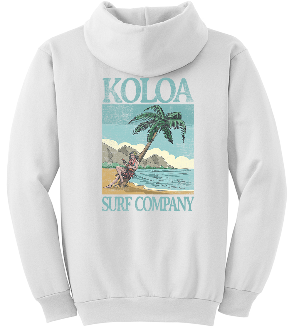 Koloa Hula Girl Hoodie