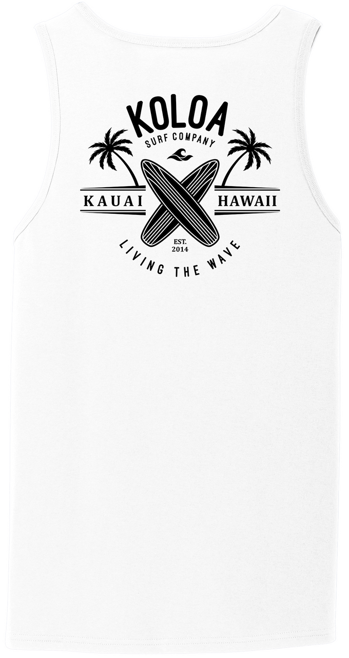 Koloa Kauai Surfboards Tank Top