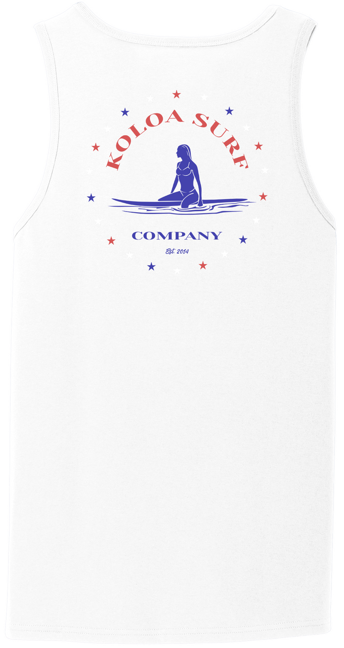 Koloa USA Splash Tank Top