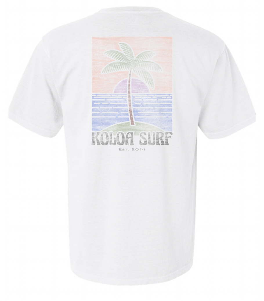 Koloa Hanalei Boyfriend Tee - White