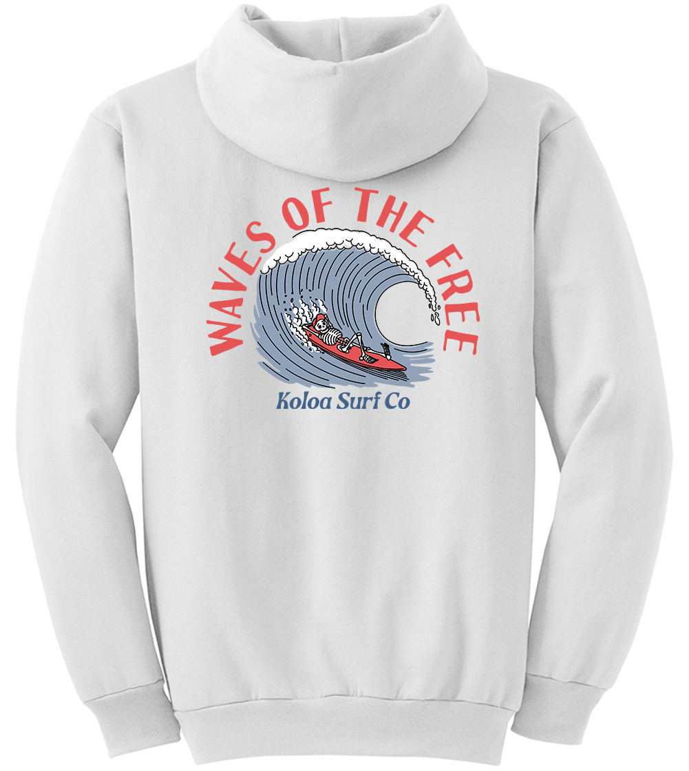 Koloa Waves Of The Free Hoodie