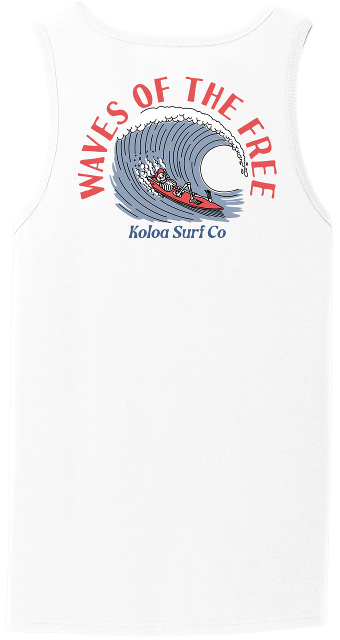 Koloa Waves Of The Free Tank Top