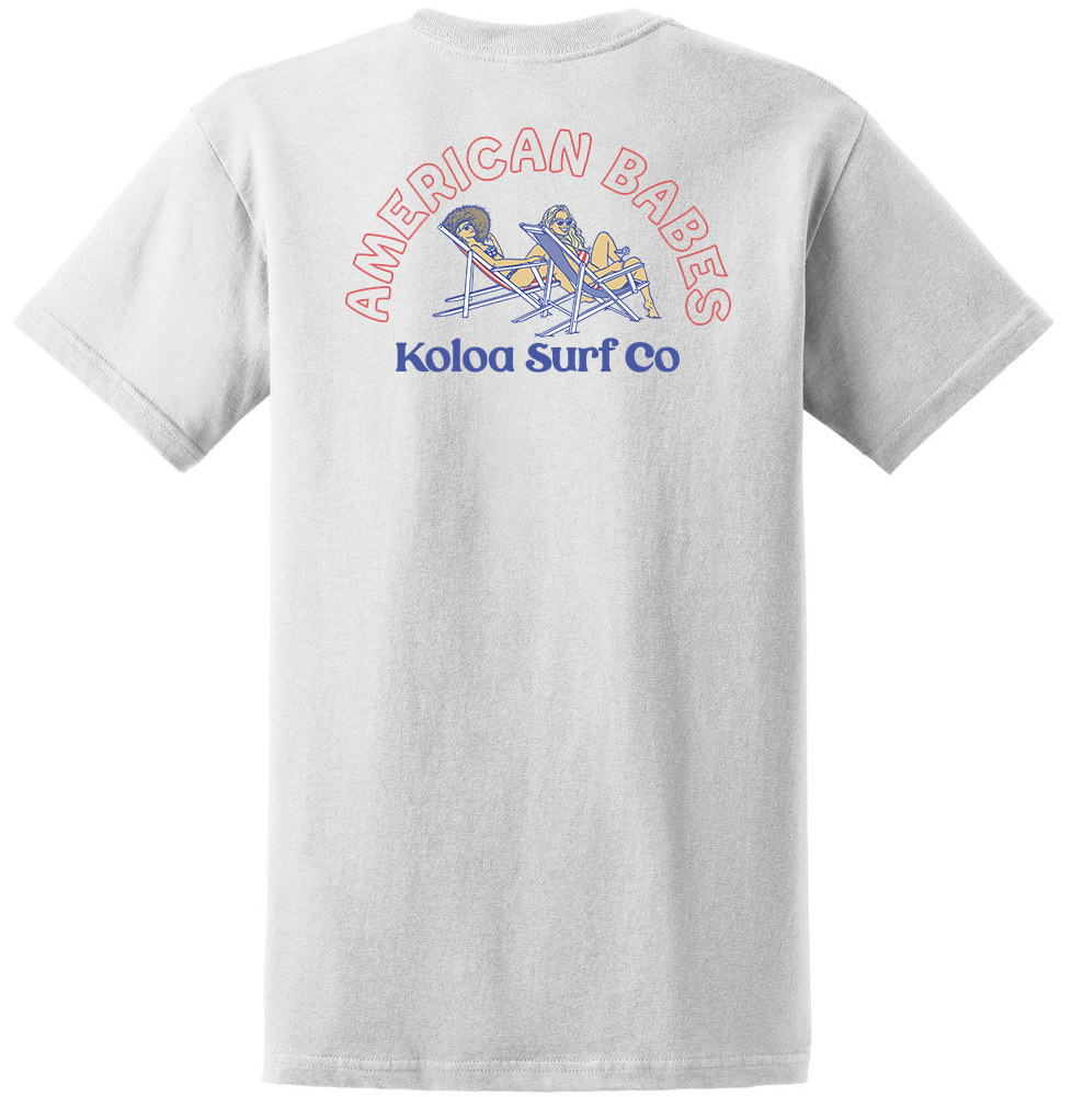 Koloa American Babe Heavyweight T-Shirt