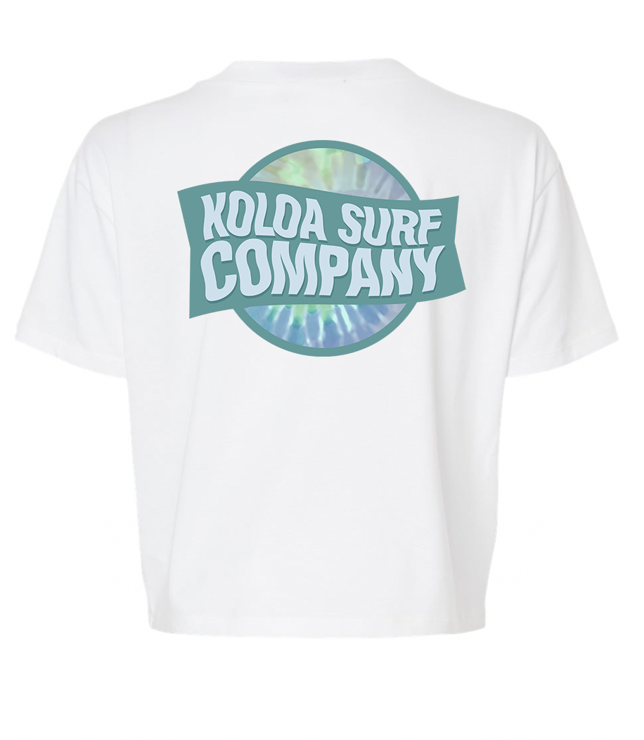 Koloa Tropical Crop Tee - White