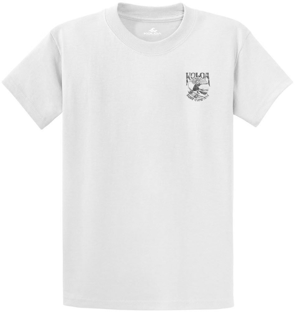 Koloa Vintage Surfer Heavyweight T-Shirt - White