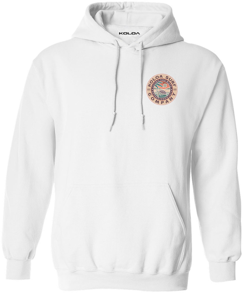 Koloa Duke Hoodie - White