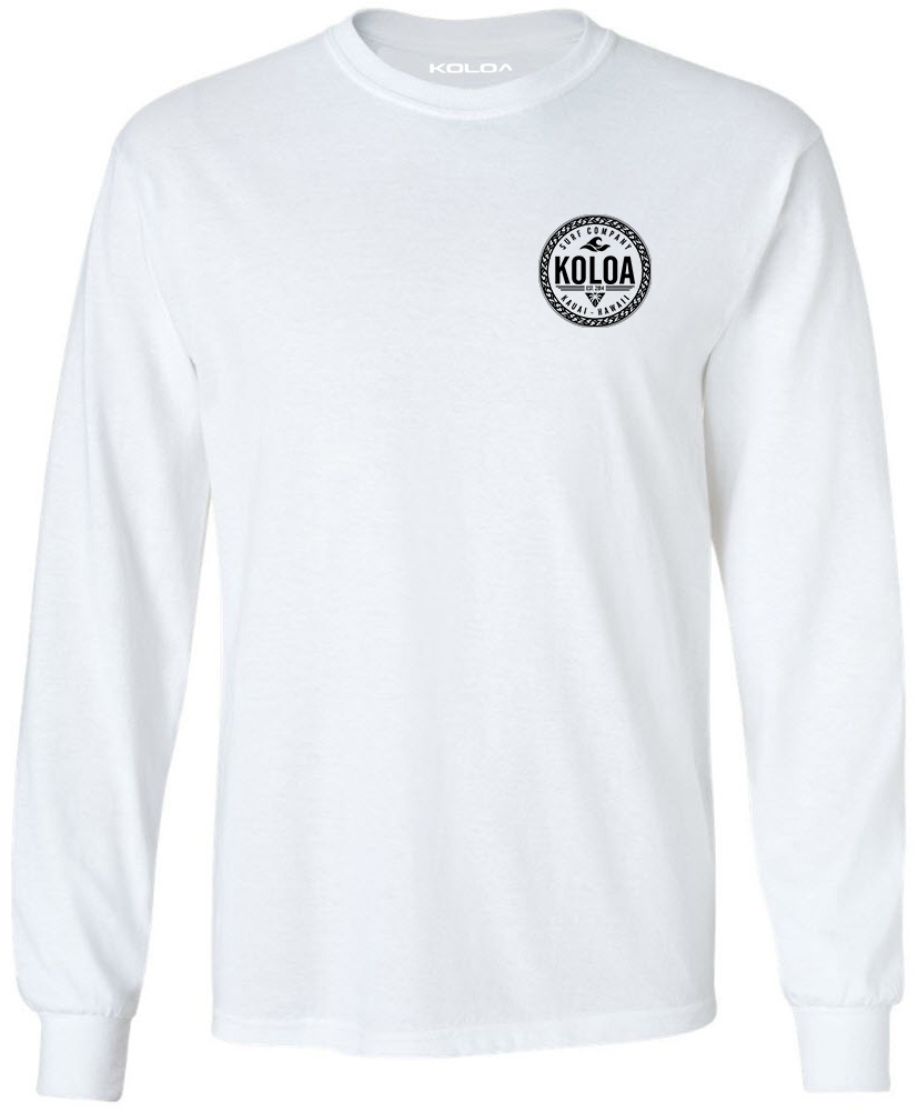 Koloa Shore Long Sleeve T-Shirt - White