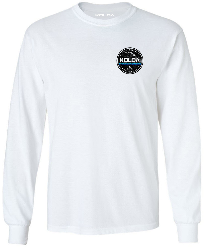 Koloa Kauai Long Sleeve T-Shirt - White